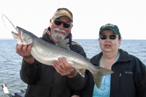 Ruth martin catchs a bigger fish than husband