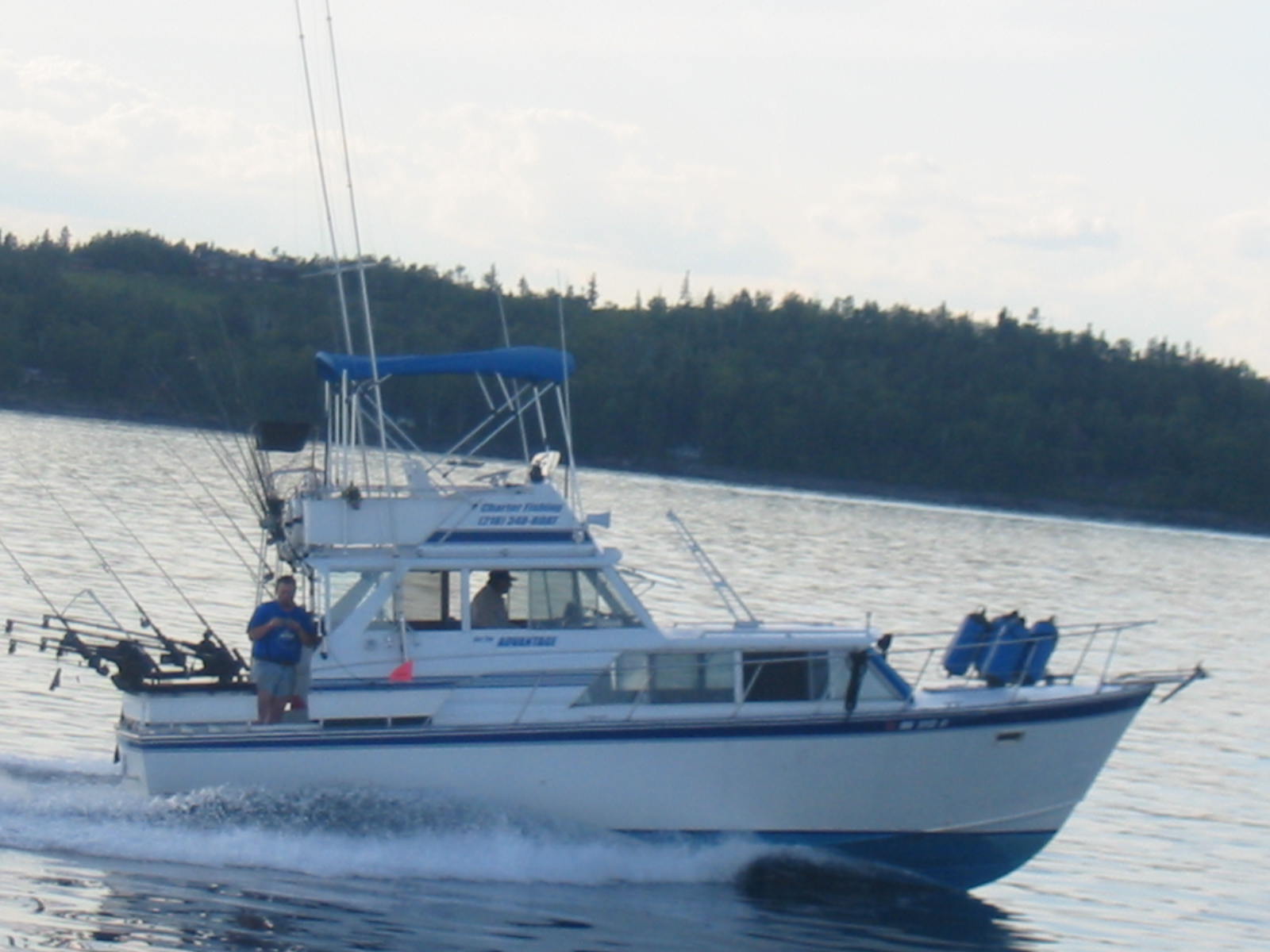 Lake Superior Charter Fishing Boats Duluth charter boats Hooker
